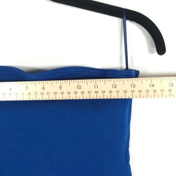 NWT ZARA Blue Bandeau Denim Strapless SEXY Stretch Mini Dress 6929/204 Size XS - Picture 10 of 16